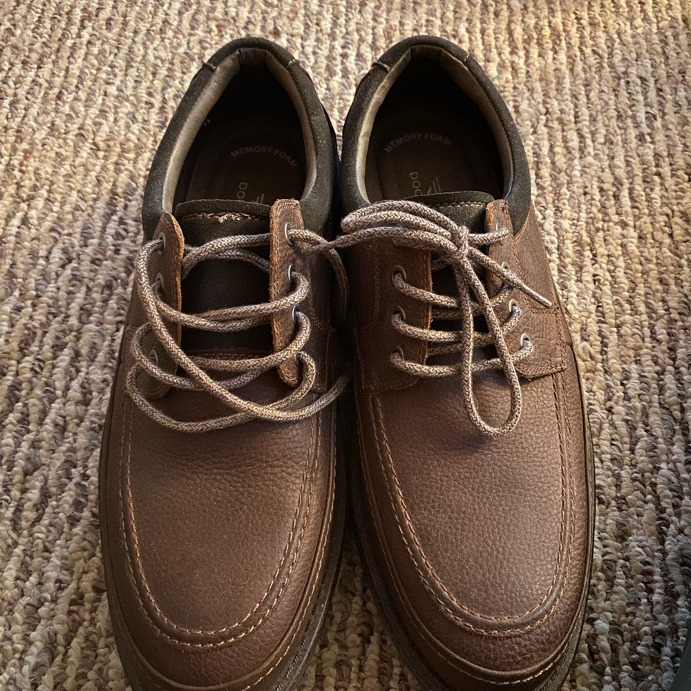 Dockers Brown Leather Casual Shoes